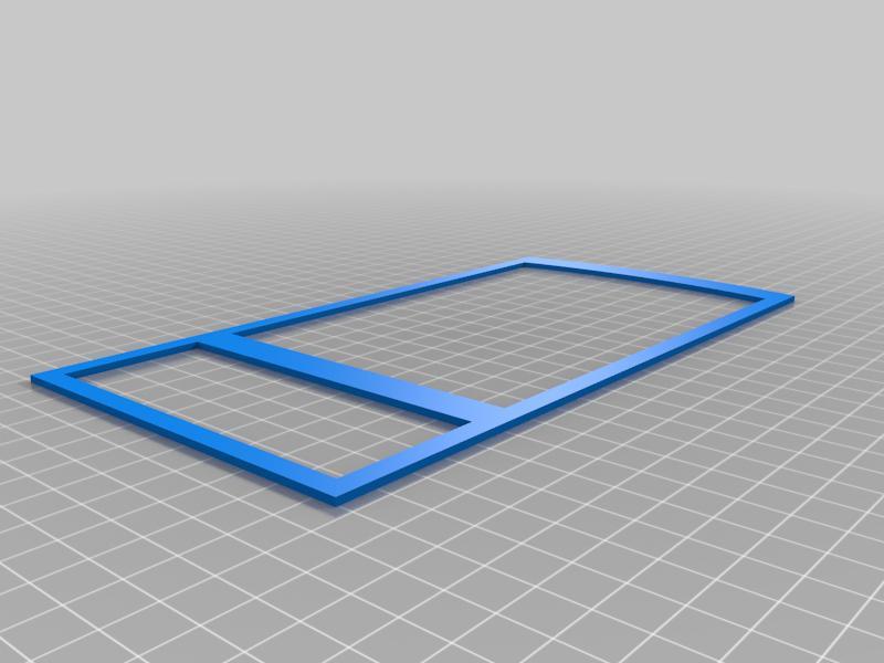 Circular photo frame