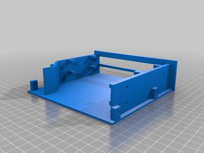 Double slim optical drive adapter for 5.25"