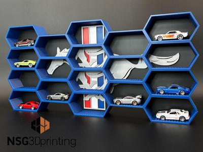 Mustang - Themed Diecast Display for 1:64 cars 