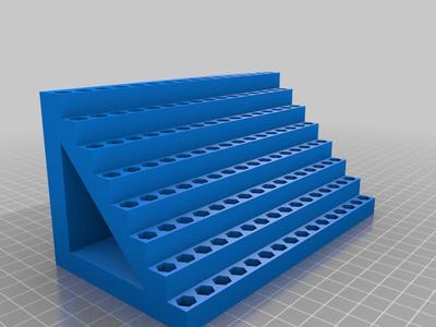 Screwdriver Bit Holder (Wall Mount) 