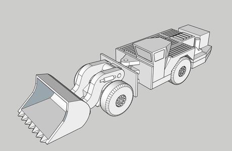 Underground Loader (Scale 1:100)