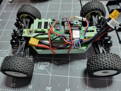 Losi 1/24 Truggy Chassis w/top plate