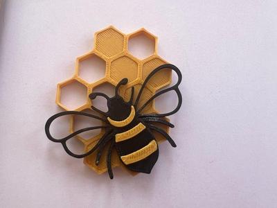Honeycomb Bee Bienenwaben Biene