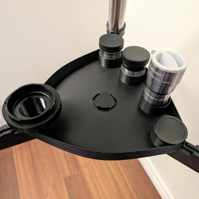 Telescope (Celestron) Tray with Lens Holders