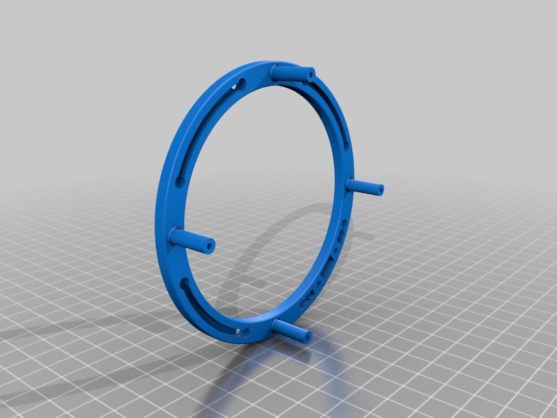 Anti-vibration mount for HyperX Quadcast Microphone