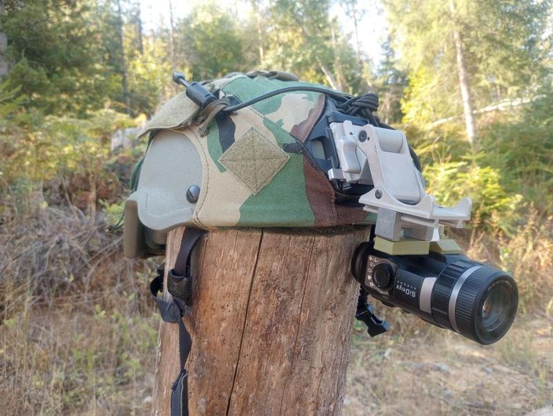 Sionyx Aurora to RHINO2 Helmet mount adapter