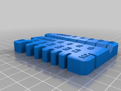 metric screw jig with loop