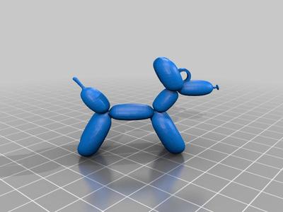Balloon Dog Keychain