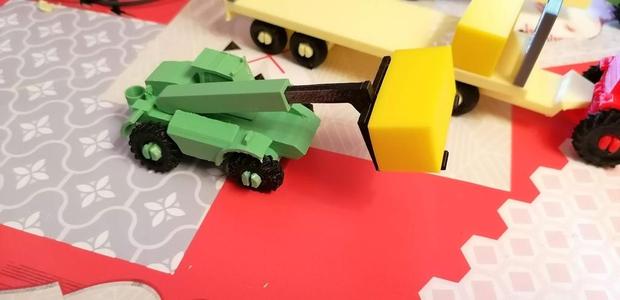 Chargeur télescopique