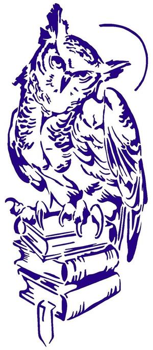 Owl stencil 9