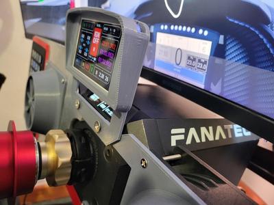 Fanatec DD1 DD2 iPod touch 6th 7th generation Sim Racing Dash Housing Mount SIMHUB 