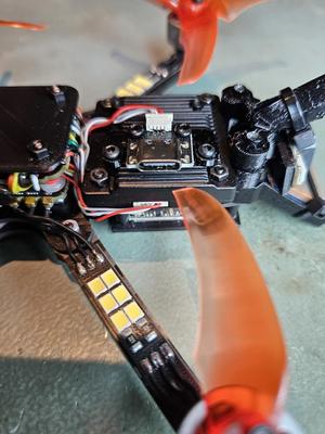 Walksnail USB conector mount for Avatar HD VTX V2 Remix