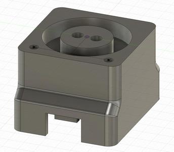 Gehäuse für IR Lesekopf Hichi IR TTL & D1 Mini mit Ringmagnet