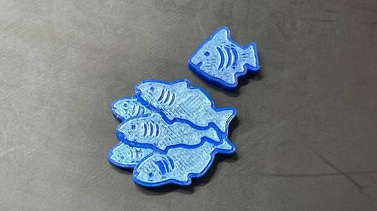 The Isle of Cats - Fish Pieces - Multi-color