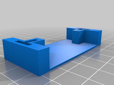 Top and Bottom Plate fix for Slope V2 10 parts for OS-Railway - fully 3D-printable railway system