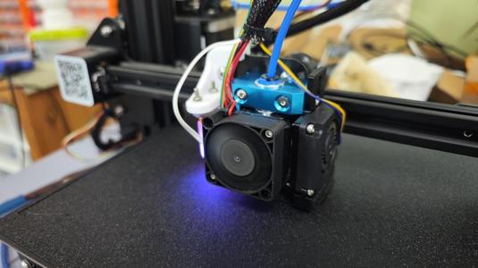 E3Dv6 Fan Duct compatible with Ender3V2