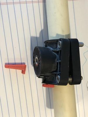 Garmin Livescope LVS 32 & 34, 8 to 0 degree Pole Mount Wedge