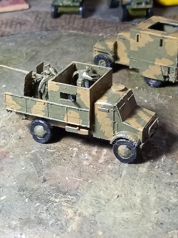 ARMORED TRUCK BEDFORD OXD