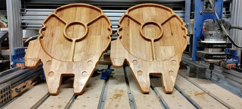 Millenium Falcon Charcuterie Tray