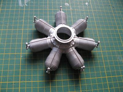 Gnome Sigma Rotary Engine