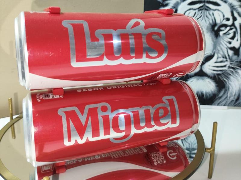 Horizontal Soda Can Stand