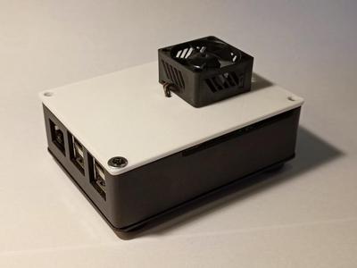 Raspberry PI 2, case-TOP_30x30_Fan