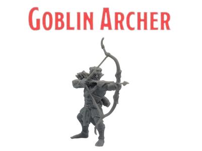 DnD TTRPG Goblin Archer Miniature