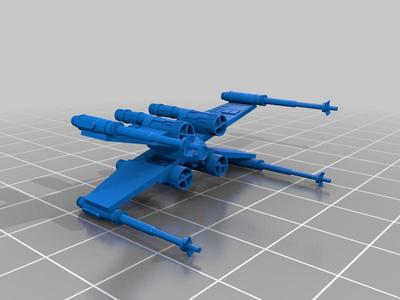 x-tie-wing fighter