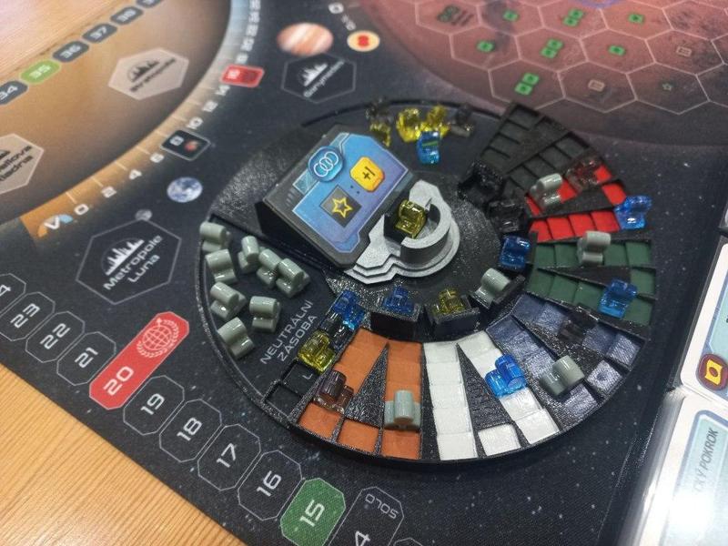 Terraforming Mars: Turmoil - Overlay for Fan Made Boards
