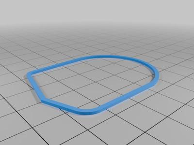 Weber 12 OM Carburator Bowl Gasket Piaggio Sfera Vergaser Schwimmerkammer