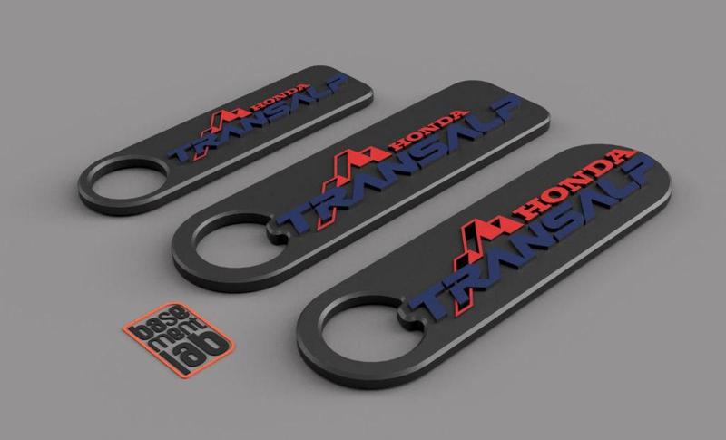 Honda TransAlp Type A  - Key chain - Portachiavi - Porte Clès - 钥匙链