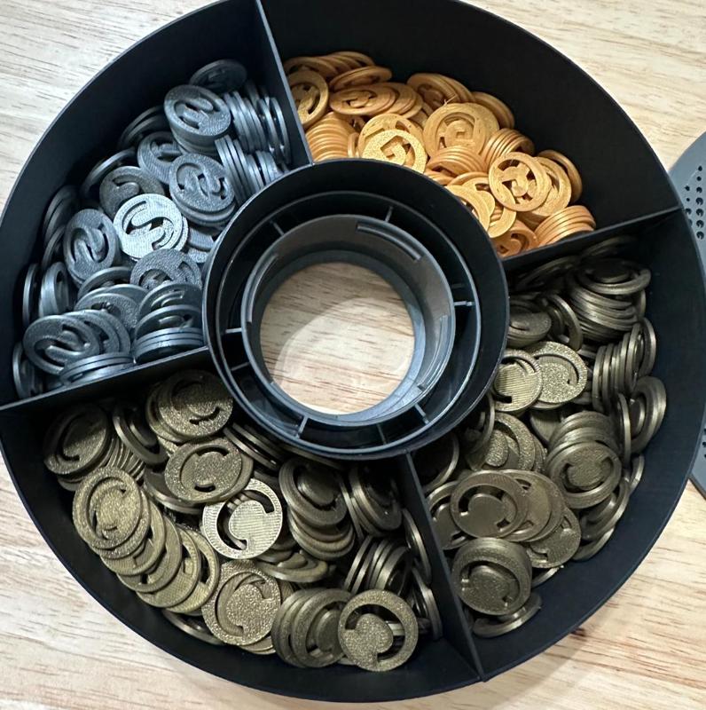 DND Coins Copper Silver Gold
