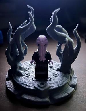 LEGO DnD Llithid Figurine Stand