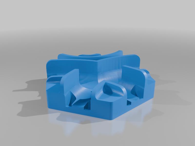 Gravitrax compatible high speed turns (easy print)