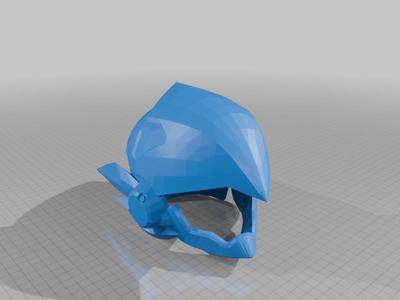 Pharah OW2 helmet ( low poly )