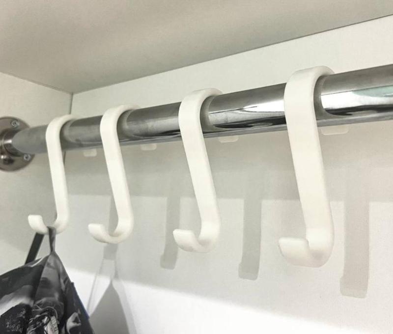 Clothes hook for pipe 26mm