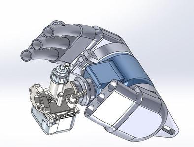 Tuning Luftfilteranlage (leise) für Simson SR4 mit Motor M53 oder M54 