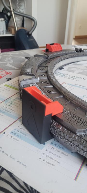Clamp/wall mount for the @Gatebuilder Stargate