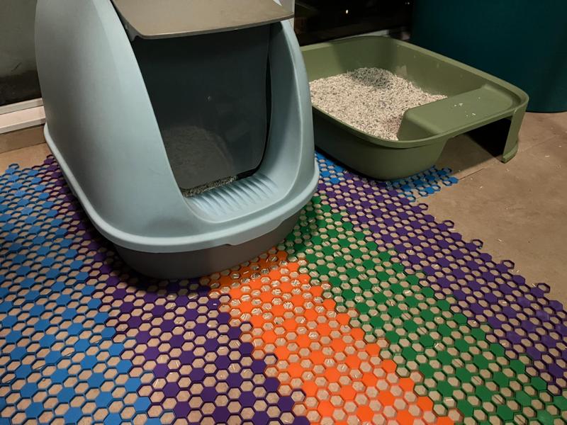Interlocking Cat Litter Mat