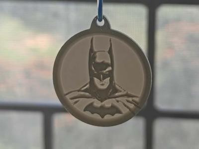 Batman Lithophane Keychain