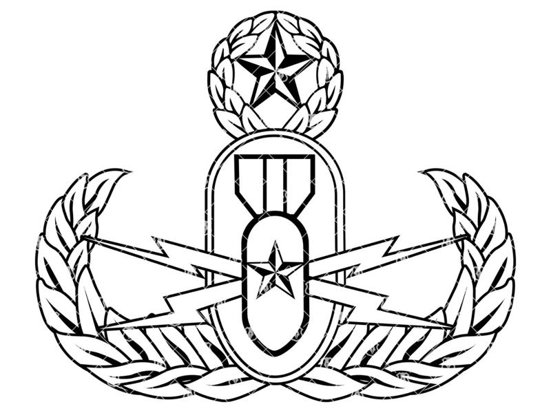 Master Badge Detonography 1mm x 1mm by 3x3