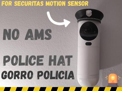 Gorro policial para sensor Securitas.
