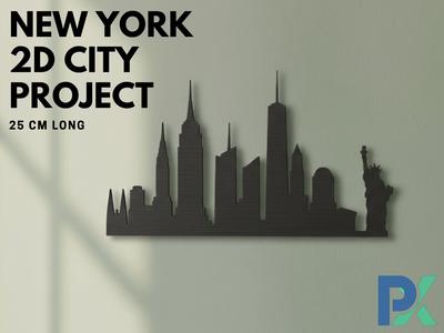 New York 2D City Project