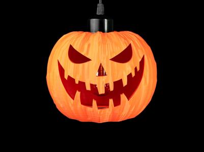 Halloween Pumpkin Pendant Lamp by MODERN MACHINE