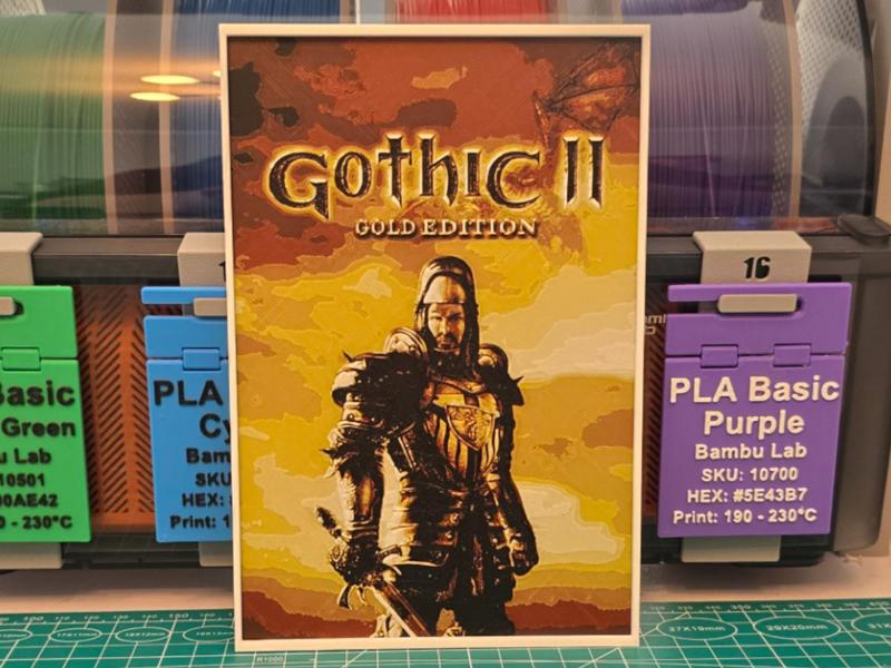 Gothic II Game Poster - Hueforge Art