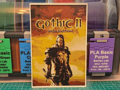 Gothic II Game Poster - Hueforge Art