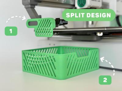 Poop Bucket & Deflector A1, A1 mini