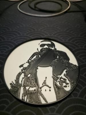 Drake meme coaster "Yes"