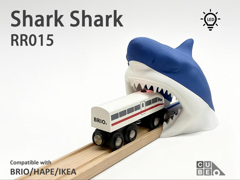 CUBEUNi-Real Rail-Shark track - BRIO