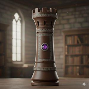 Wood Like Chess Rook